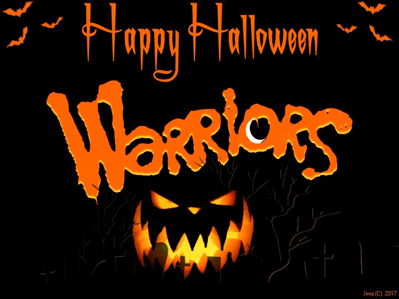 Happy Halloween Warriors