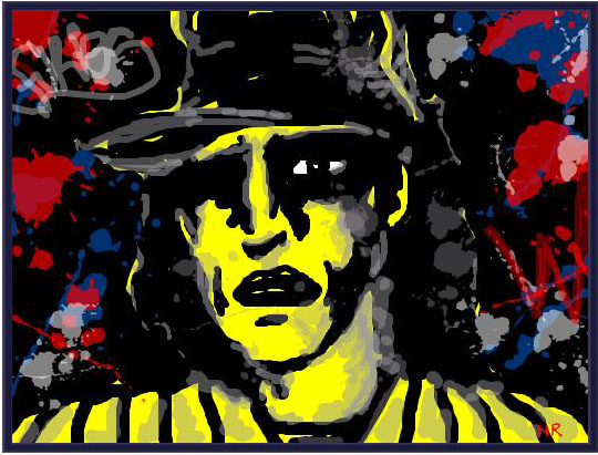 Baseball Furies Art Pad drawing..